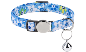 קולר חתולים עם פתיחה מהירה ואבזם מתכתי