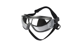 משקפי שמש לכלב עם הגנת UV ורצועות מתכווננות - עמיד לרוח ולמים