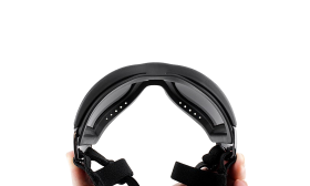 משקפי שמש לכלב עם הגנת UV ורצועות מתכווננות - עמיד לרוח ולמים