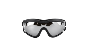 משקפי שמש לכלב עם הגנת UV ורצועות מתכווננות - עמיד לרוח ולמים