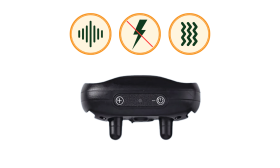 קולר נגד נביחות ללא שוק חשמלי לכלבים