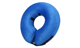 קולר מתנפח לכלבים - קולר התאוששות מתכוונן לחיות מחמד